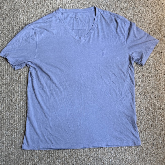 John Varvatos Other - JOHN VARVATOS Men’s Light Purple V-Neck T-Shirt